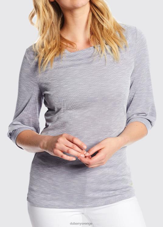 kvinnor Ballymote topp DPXF2633 Kläder silver Dubarry