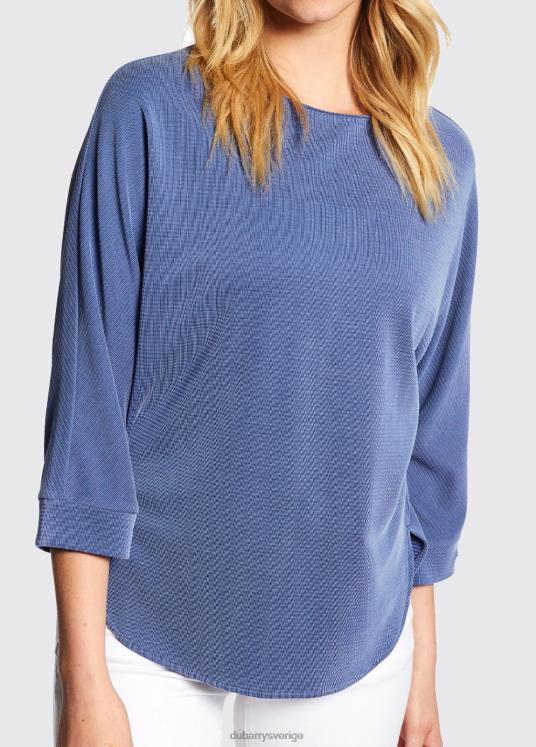 kvinnor belmont topp DPXF2813 Kläder denim Dubarry