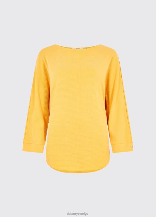 kvinnor belmont topp DPXF2839 Kläder solros Dubarry