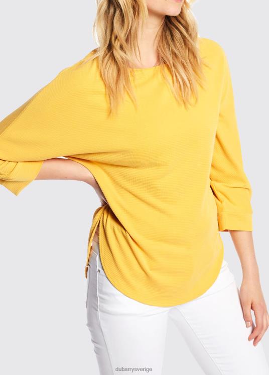 kvinnor belmont topp DPXF2839 Kläder solros Dubarry