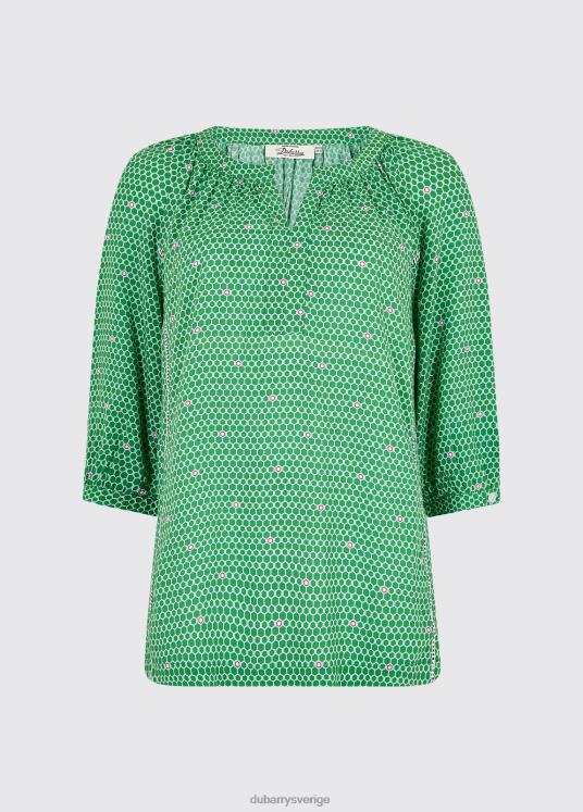 kvinnor hjortrontopp DPXF2721 Kläder kelly grön Dubarry
