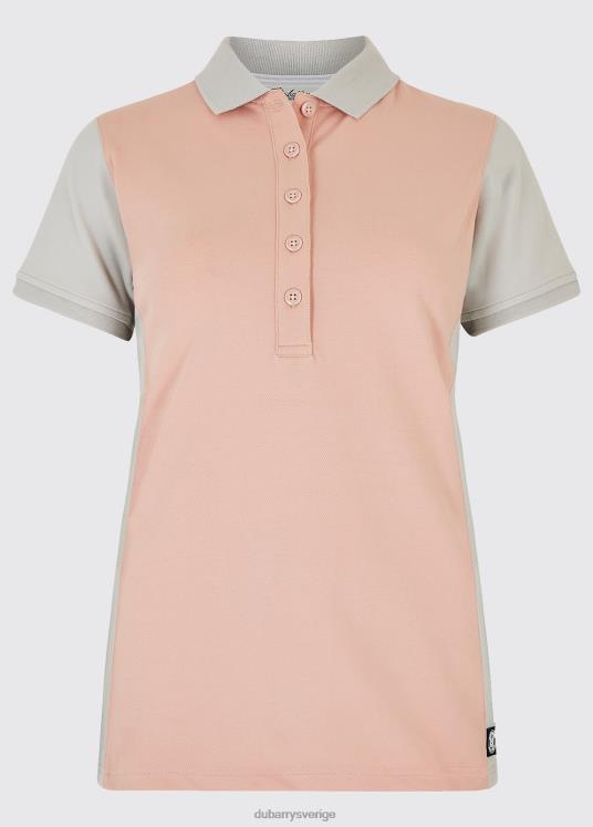 kvinnor kilmichael polo DPXF2785 Kläder dammigt rosa Dubarry