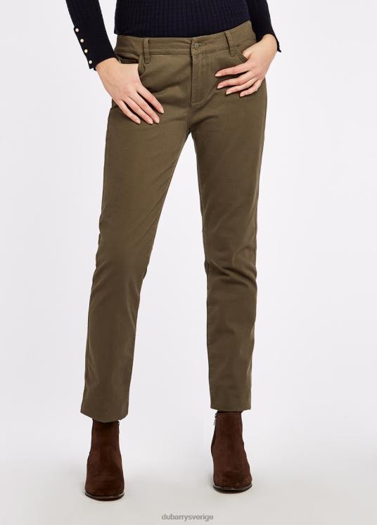 kvinnor rävsvans jeans DPXF2493 Kläder mocka Dubarry