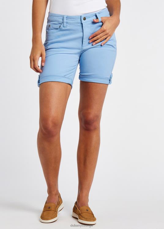 kvinnor waldron shorts DPXF2164 Kläder ljus himmel Dubarry