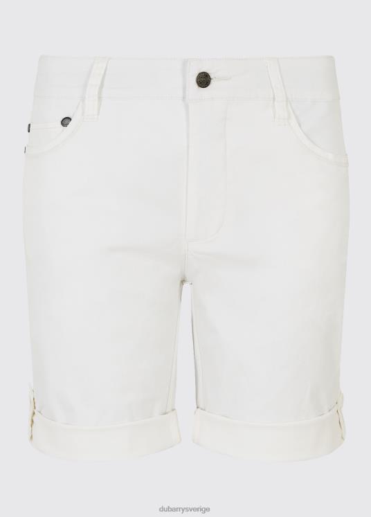 kvinnor waldron shorts DPXF2256 Kläder vit Dubarry