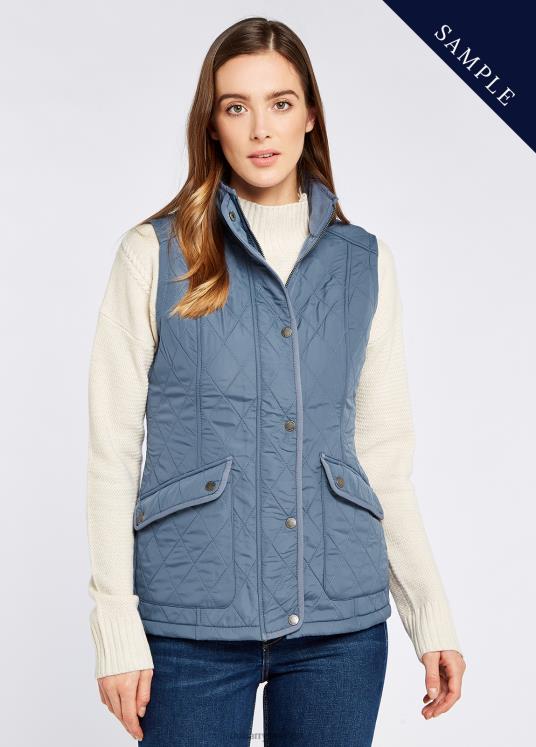 kvinnor clonmel DPXF2764 Kläder skifferblå Dubarry