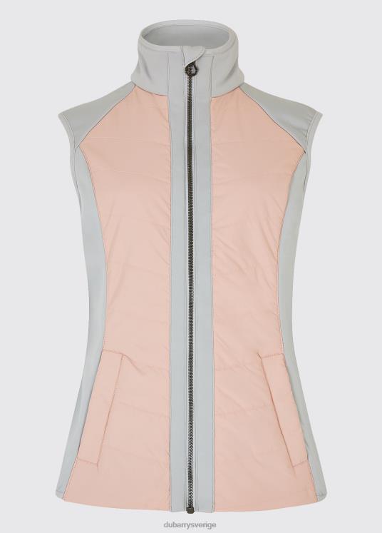 kvinnor foyle gilet DPXF2706 Kläder dammigt rosa Dubarry