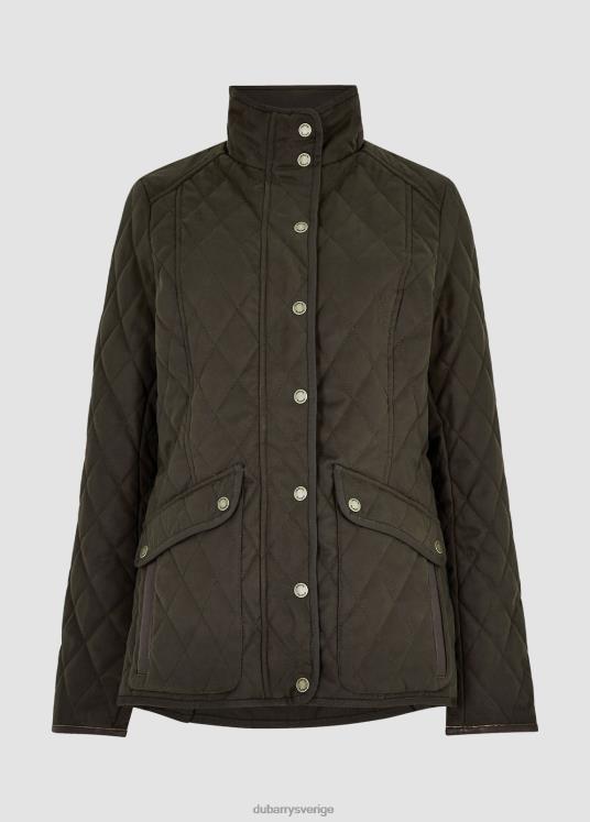 kvinnor korrib quiltad jacka DPXF2269 Kläder ärg Dubarry