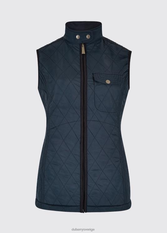 kvinnor rathdown quiltad gilet DPXF2186 Kläder Marin Dubarry