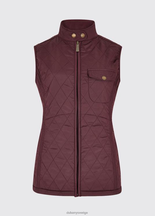 kvinnor rathdown quiltad gilet DPXF2526 Kläder vinbär Dubarry