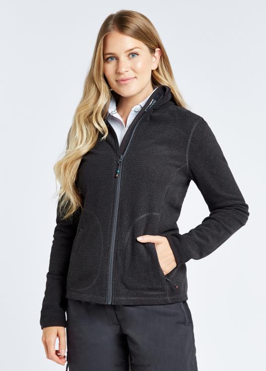 kvinnor sicilien fleece med full dragkedja DPXF2265 Kläder grafit Dubarry
