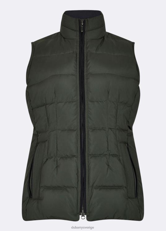 kvinnor spiddal quiltad gilet DPXF2244 Kläder gran Dubarry