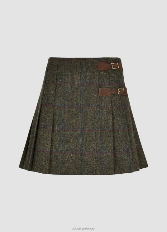 kvinnor blossom tweed kjol DPXF2203 Kläder odört Dubarry