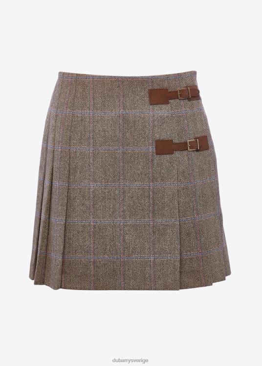 kvinnor blossom tweed kjol DPXF2243 Kläder träros Dubarry
