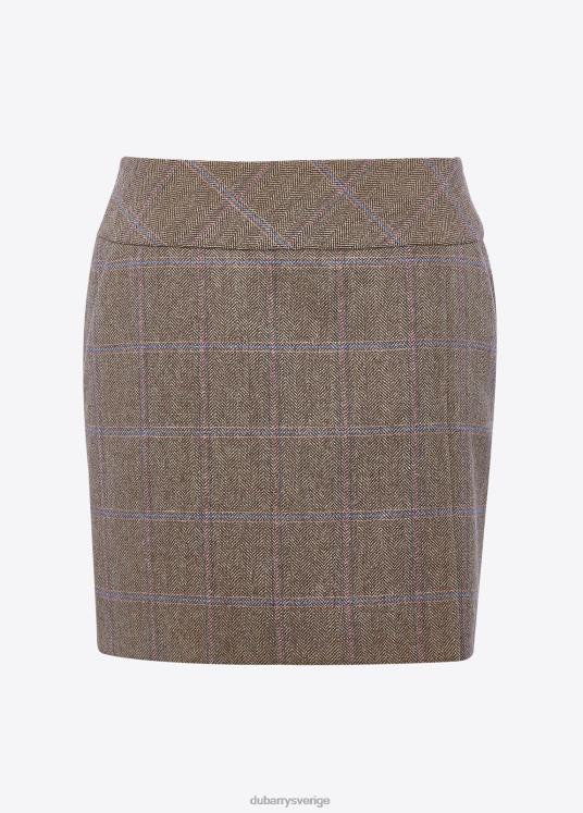 kvinnor klockblomma tweed kjol DPXF2504 Kläder träros Dubarry