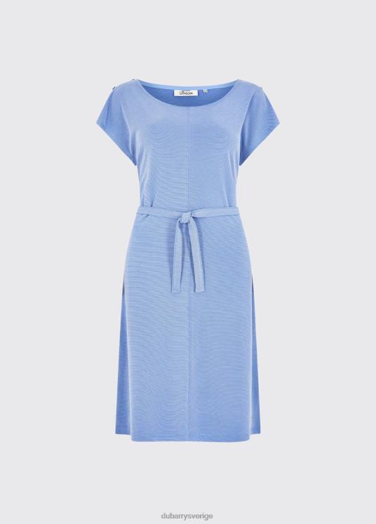 kvinnor virginia klänning DPXF2582 Kläder blå Dubarry