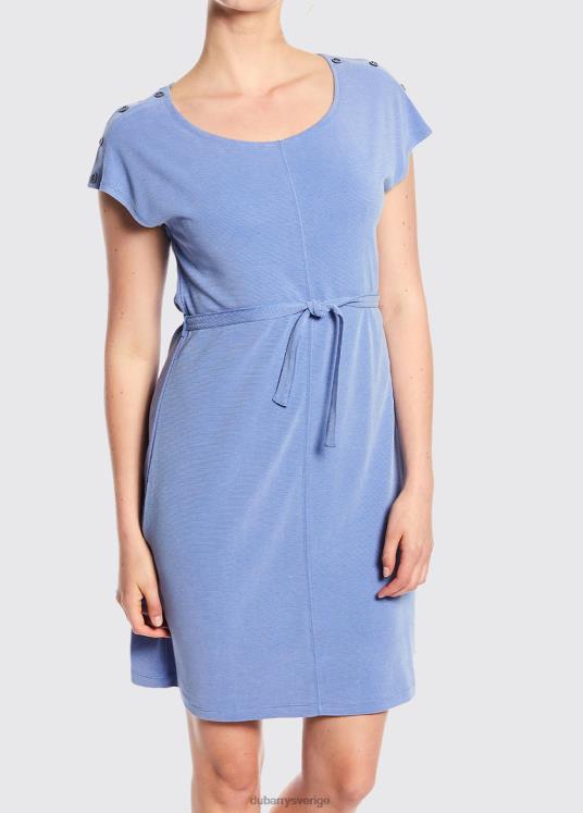 kvinnor virginia klänning DPXF2582 Kläder blå Dubarry