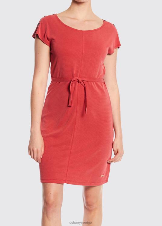 kvinnor virginia klänning DPXF2722 Kläder vallmo Dubarry