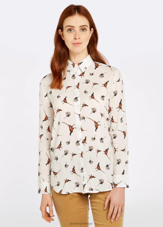 kvinnor briarrose skjorta DPXF2769 Kläder grädde Dubarry