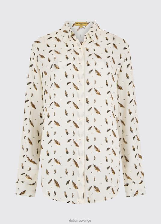 kvinnor fruktträdgårdskjorta DPXF2774 Kläder grädde Dubarry