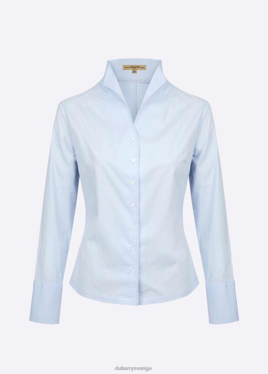 kvinnor snödroppe skjorta DPXF2200 Kläder ljusblå Dubarry