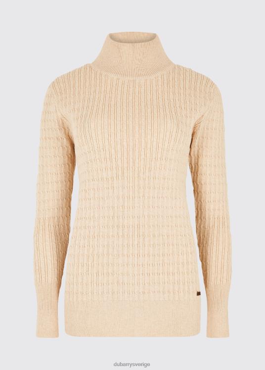 kvinnor hacketstown tröja med tratt DPXF2761 Kläder ostron Dubarry