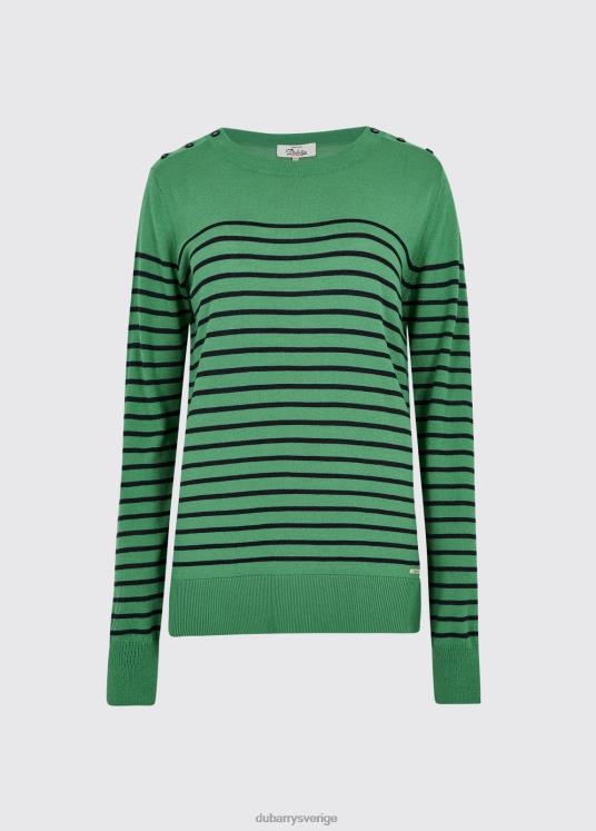 kvinnor portlaw lättviktströja DPXF2547 Kläder kelly grön Dubarry