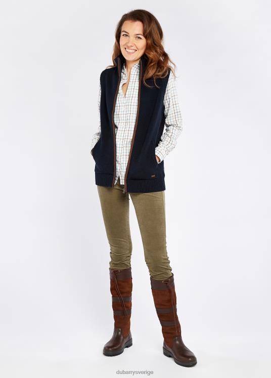 kvinnor sheedy stickad bodywarmer DPXF2194 Kläder Marin Dubarry