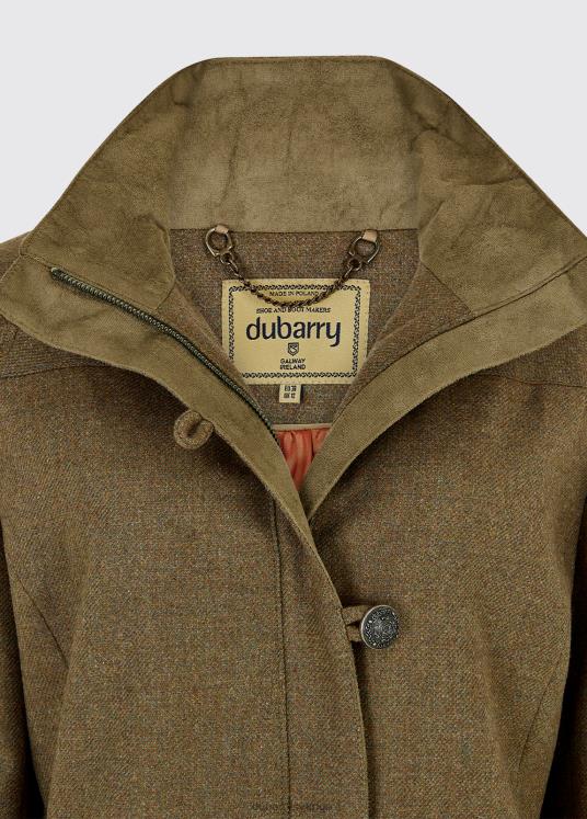 kvinnor bracken tweed jacka DPXF2515 kläder vete Dubarry