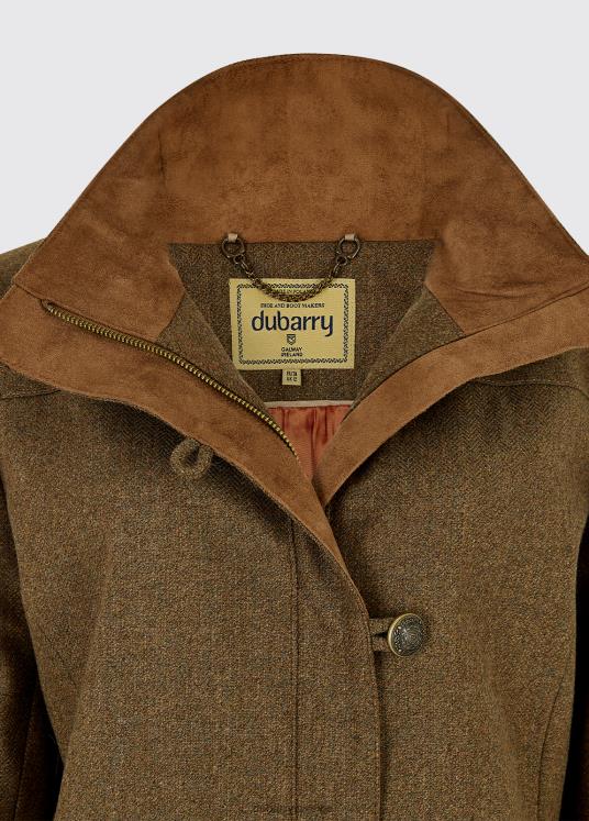 kvinnor bracken tweed jacka DPXF2540 Kläder vanlig ek Dubarry