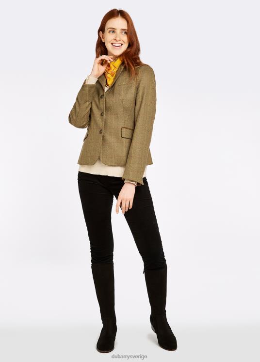 kvinnor buttercup tweed jacka DPXF2490 Kläder alm Dubarry