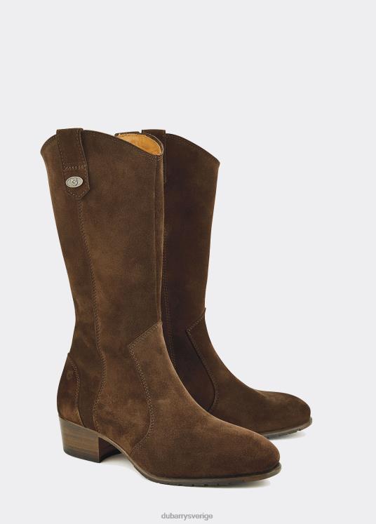 kvinnor portobello stövel i lädersula DPXF2595 Skodon cigarr Dubarry