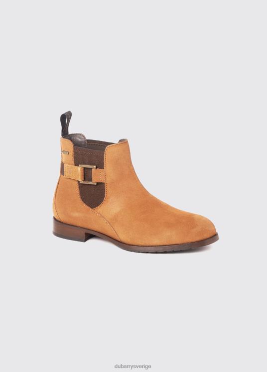 kvinnor stövel i monaghan lädersula DPXF2747 Skodon kamel Dubarry