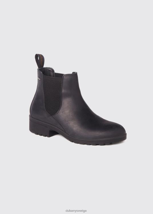 kvinnor waterford lantkänga DPXF238 Skodon svart Dubarry