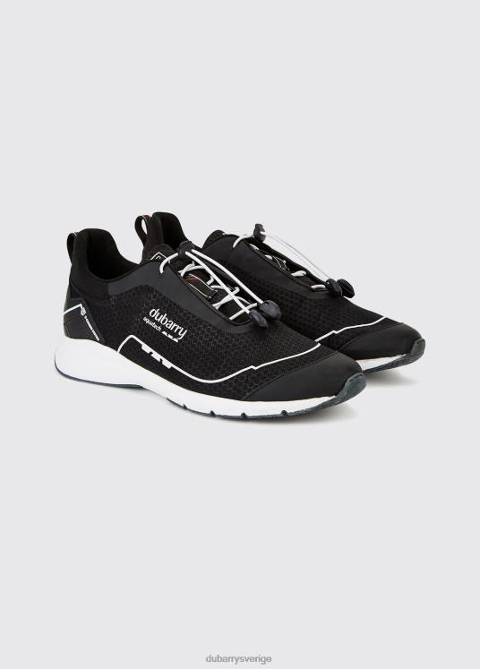 kvinnor mauritius lättviktstränare DPXF2111 Skodon svart Dubarry