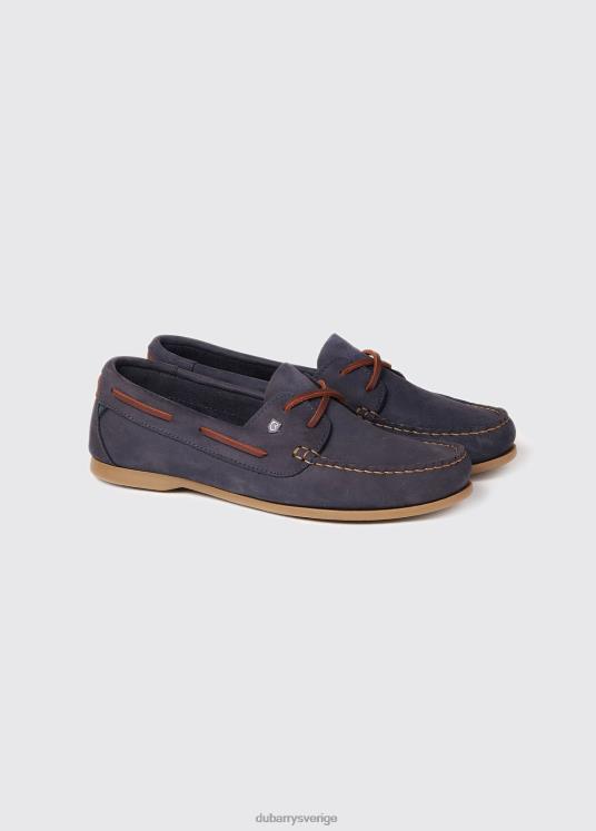 kvinnor aruba däckssko DPXF237 Skodon denim Dubarry