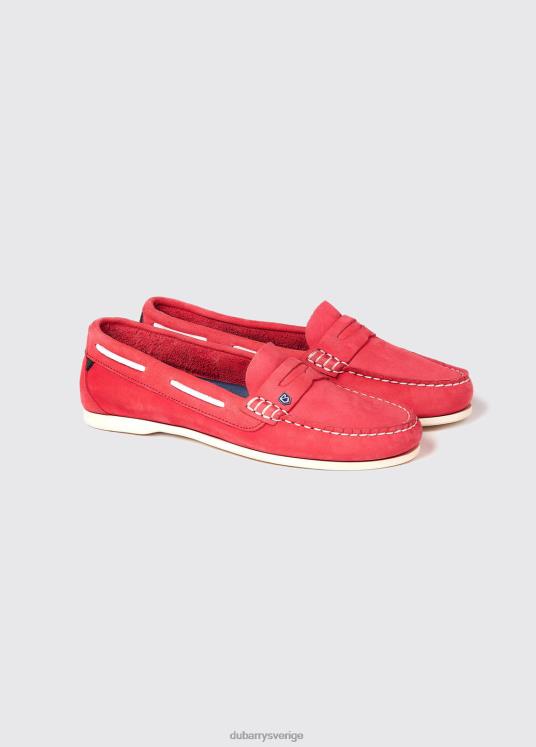 kvinnor belize däck sko DPXF2530 Skodon korall Dubarry