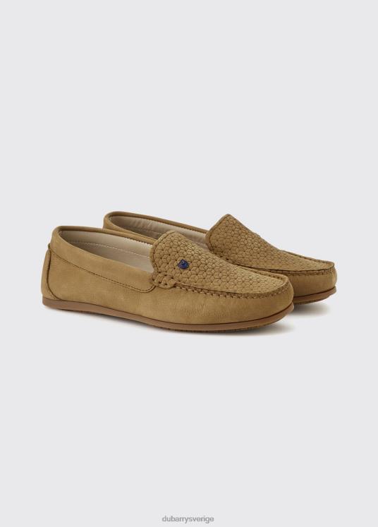 kvinnor cannes loafer DPXF285 Skodon solbränna Dubarry