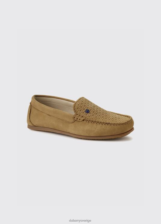 kvinnor cannes loafer DPXF285 Skodon solbränna Dubarry