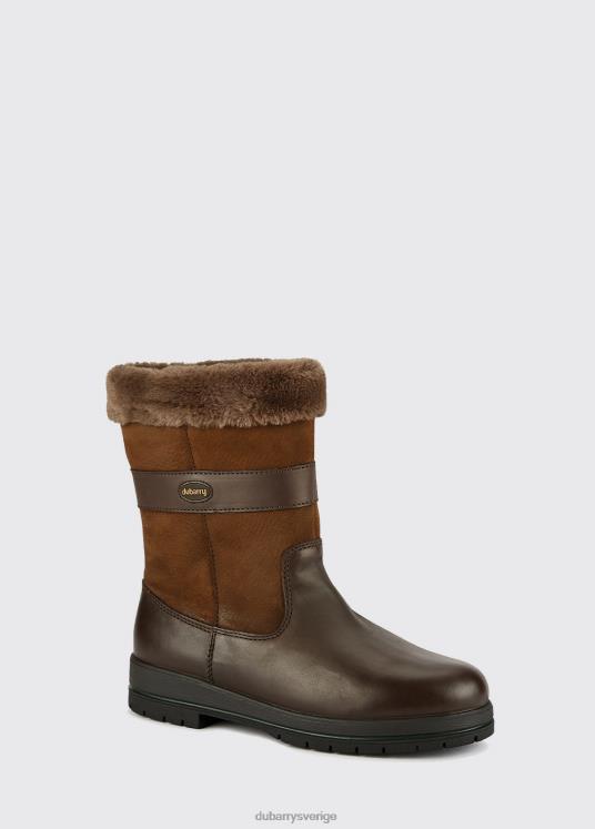kvinnor foxrock countrystövel DPXF243 Skodon valnöt Dubarry