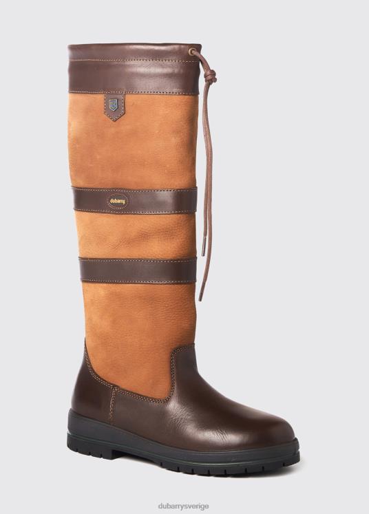 kvinnor galway countrystövel DPXF242 Skodon brun Dubarry