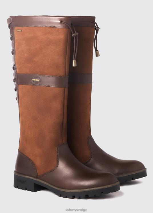 kvinnor glanmire countrystövel DPXF225 Skodon valnöt Dubarry