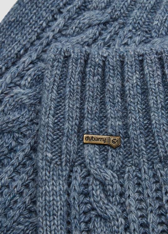 kvinnor tory stickade handskar DPXF2738 Tillbehör skifferblå Dubarry