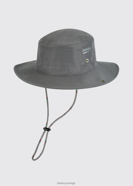 kvinnor genuabrättad solhatt DPXF2394 Tillbehör grafit Dubarry