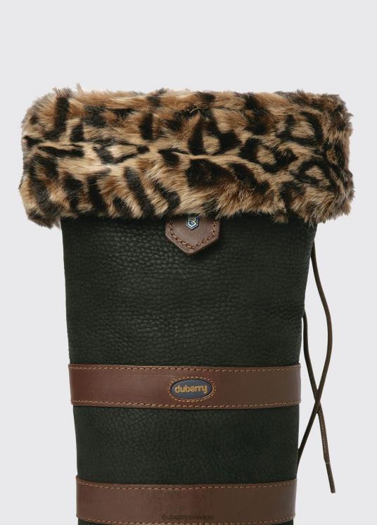 kvinnor stövelfodral i fuskpäls DPXF2388 Tillbehör leopard Dubarry