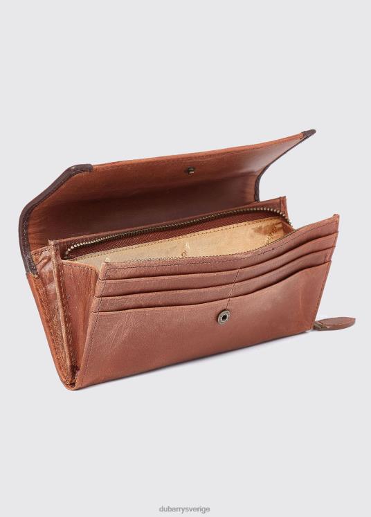 kvinnor Collinstown läderplånbok DPXF2508 Tillbehör kastanj Dubarry