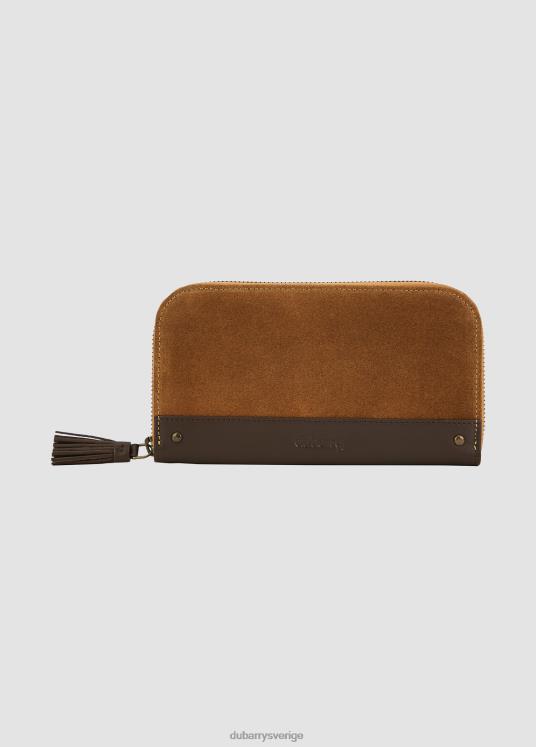 kvinnor Northbrook handväska i mocka DPXF2390 Tillbehör kamel Dubarry