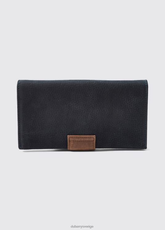 kvinnor dunbrody läderväska DPXF2318 Tillbehör marin/brun Dubarry