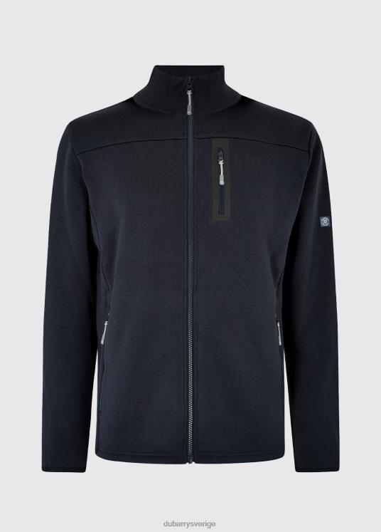 män badgerhill fleecejacka DPXF2954 Kläder Marin Dubarry