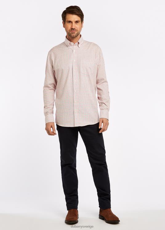 män muckross skjorta DPXF21163 Kläder rubin Dubarry